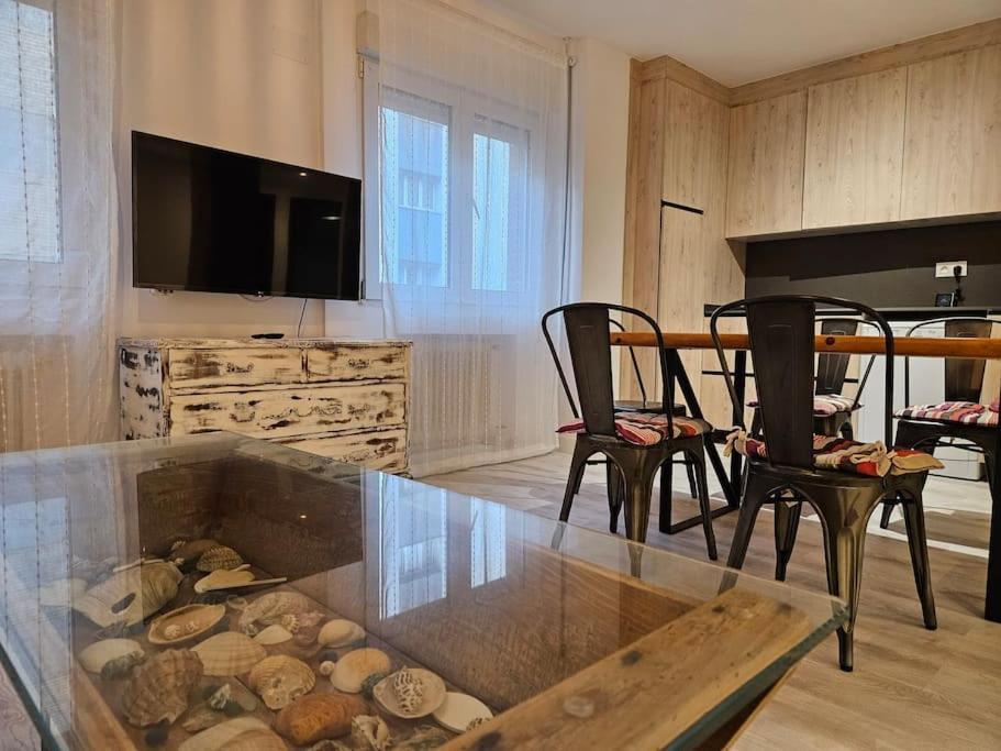 1A108 Amplio Y Moderno Apartamento Gijón Exterior foto